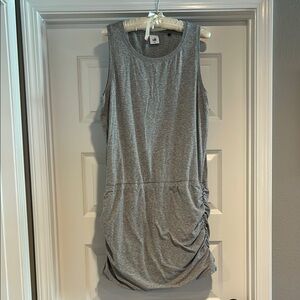 CAbi #5268 Gray Sleeveless Tshirt Dress